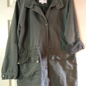 A NEW DAY UTILITY JACKET, SIZE XL, MILITARY GREEN